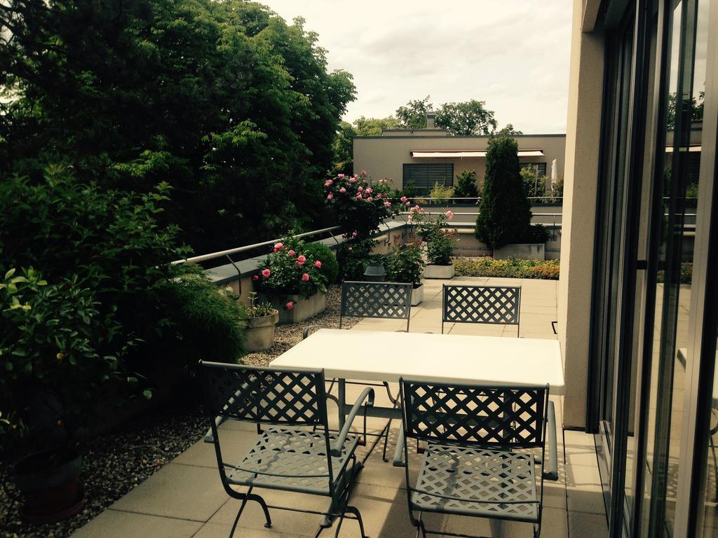 Avliving City Flat Basel With Roof Garden Basileia Exterior foto